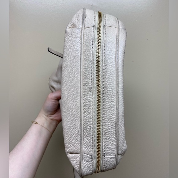 Ivory Leather Crossbody Handbag | Kate Spade - Picture 3 of 5